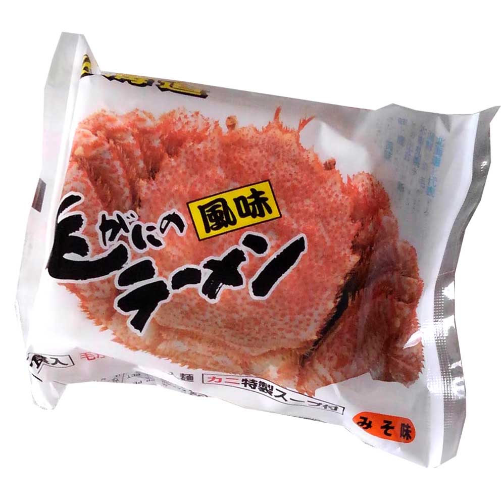 毛がに みそ Hair Crab Flavored Ramen<Miso> - Image 1
